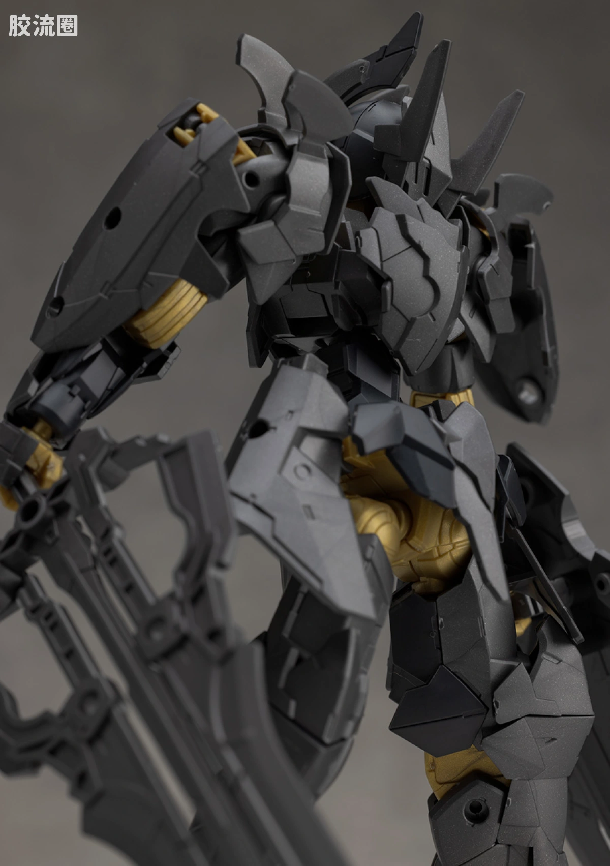 30MM 1/144 斯匹纳提/Spinatio（马克西昂军） EXM-A9bk 斯匹纳提(黑骑士式样) - 图片